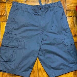 - CSG gray cargo shorts size: 34